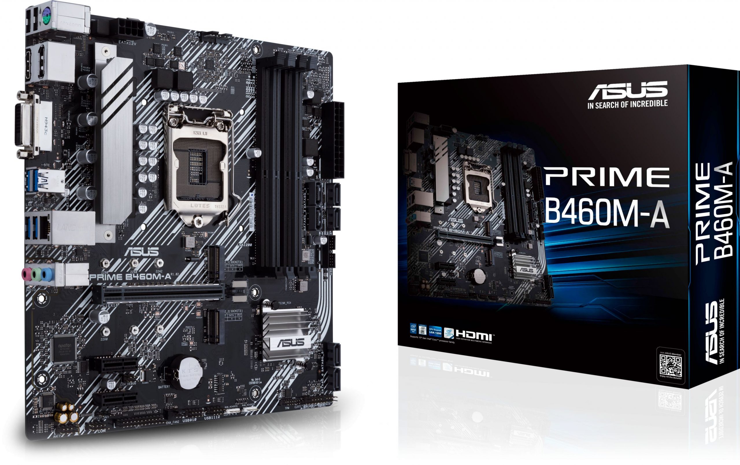 ASUS PRIME B460M-A  Intel® Socket 1200 for 10th Gen Intel®