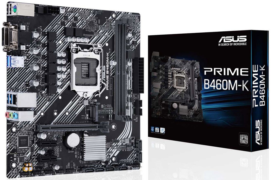 ASUS PRIME B460M-K  Intel® Socket 1200 for 10th Gen Intel®