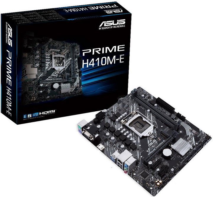 ASUS PRIME H410M-E Intel® Socket 1200 for 10th Gen Intel® Core™