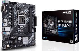 ASUS PRIME H410M-K Intel® Socket 1200 for 10th Gen Intel® Core™, Pentium® Gold and Celeron® Processors *