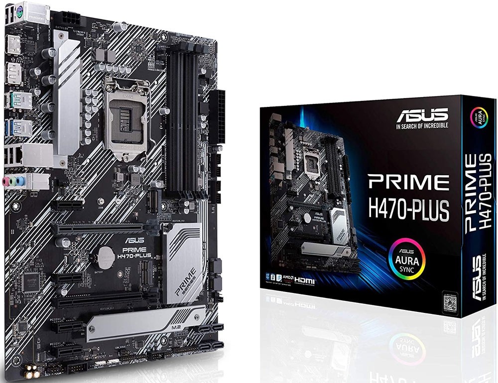 ASUS PRIME H470-PLUS Intel® Socket 1200 for 10th Gen Intel®