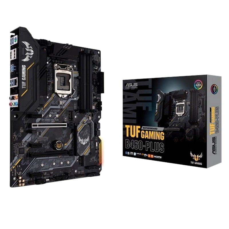 ASUS TUF GAMING B460-PLUS Intel® Socket Socket 1200 for 10th Gen Intel® Core™, Pentium® Gold and Celeron® Processors