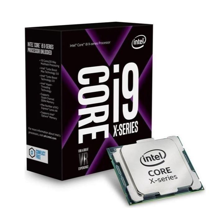 Intel Core i9 10940X – 3.30GHz, Turbo @ 4.80GHz,  14 Core 28 Thread, 19.25MB L3 Smartcache, 165W TDP, LGA 2066