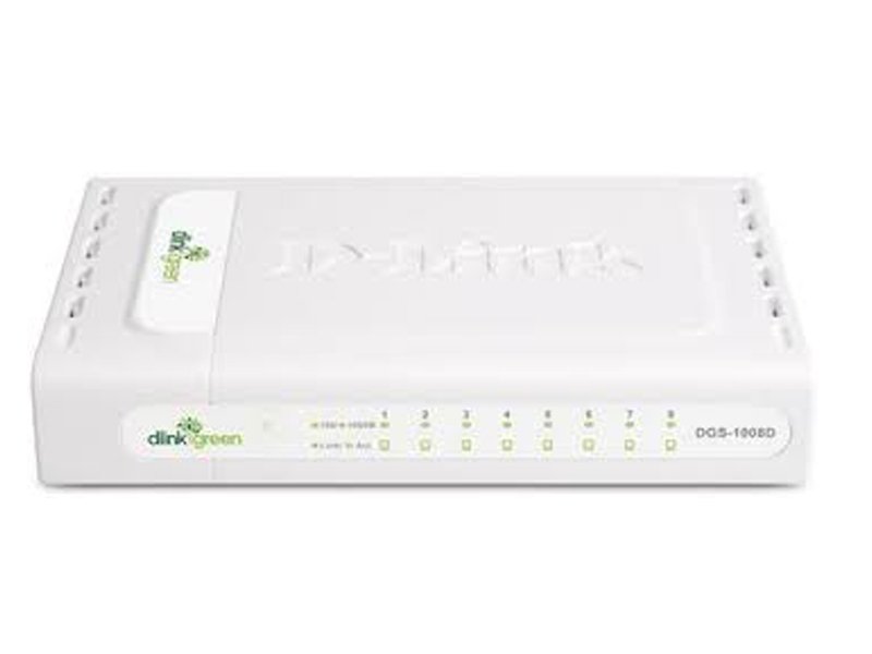 D-Link 8-Port 10/100/1000Mbps Desktop Ethernet Switch