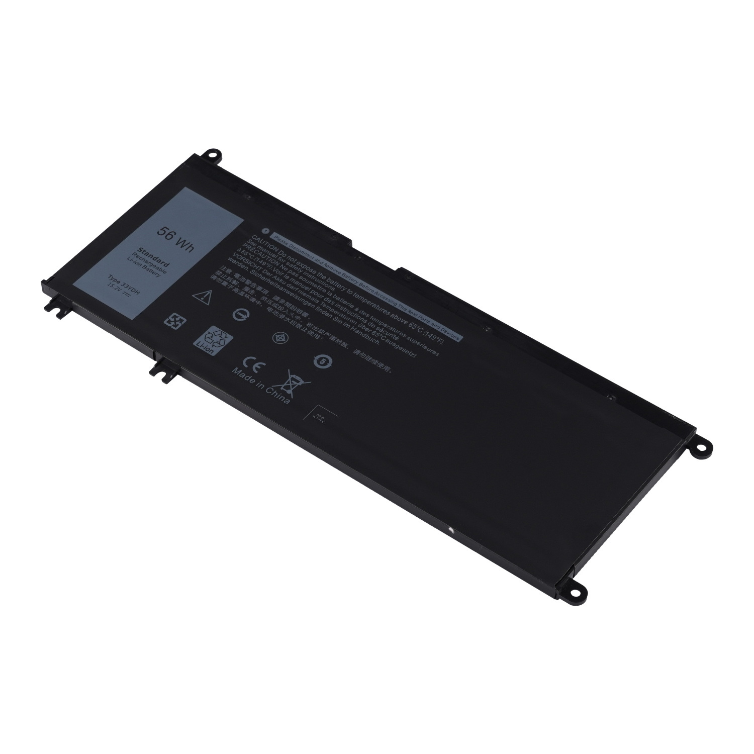 Battery for Dell Inspiron 15-7577, Latitude 13-3380 ( 33YDH, W7NKD )