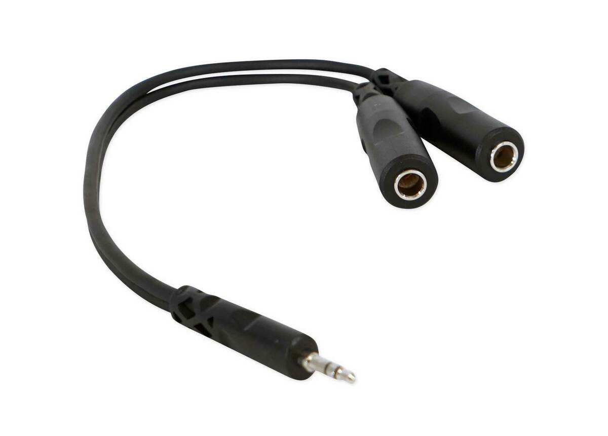 Audio Male to 2 x Female Split Cable