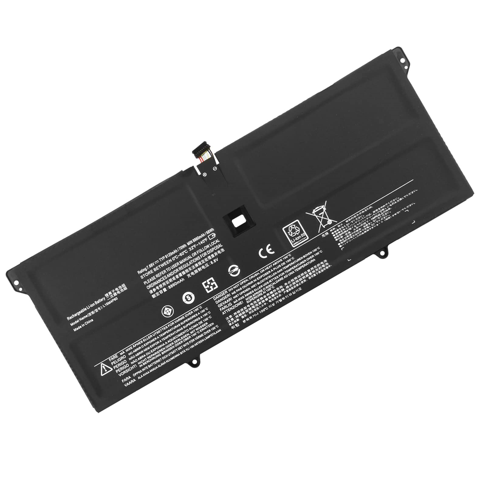 Battery for Lenovo Yoga 920, 920-13IKB Series (L16M4P60)