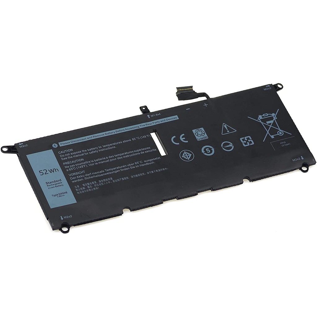 Battery for Dell XPS 13-9380, XPS 13-9370,Inspiron 5390 series (DXGH8,0H754V)