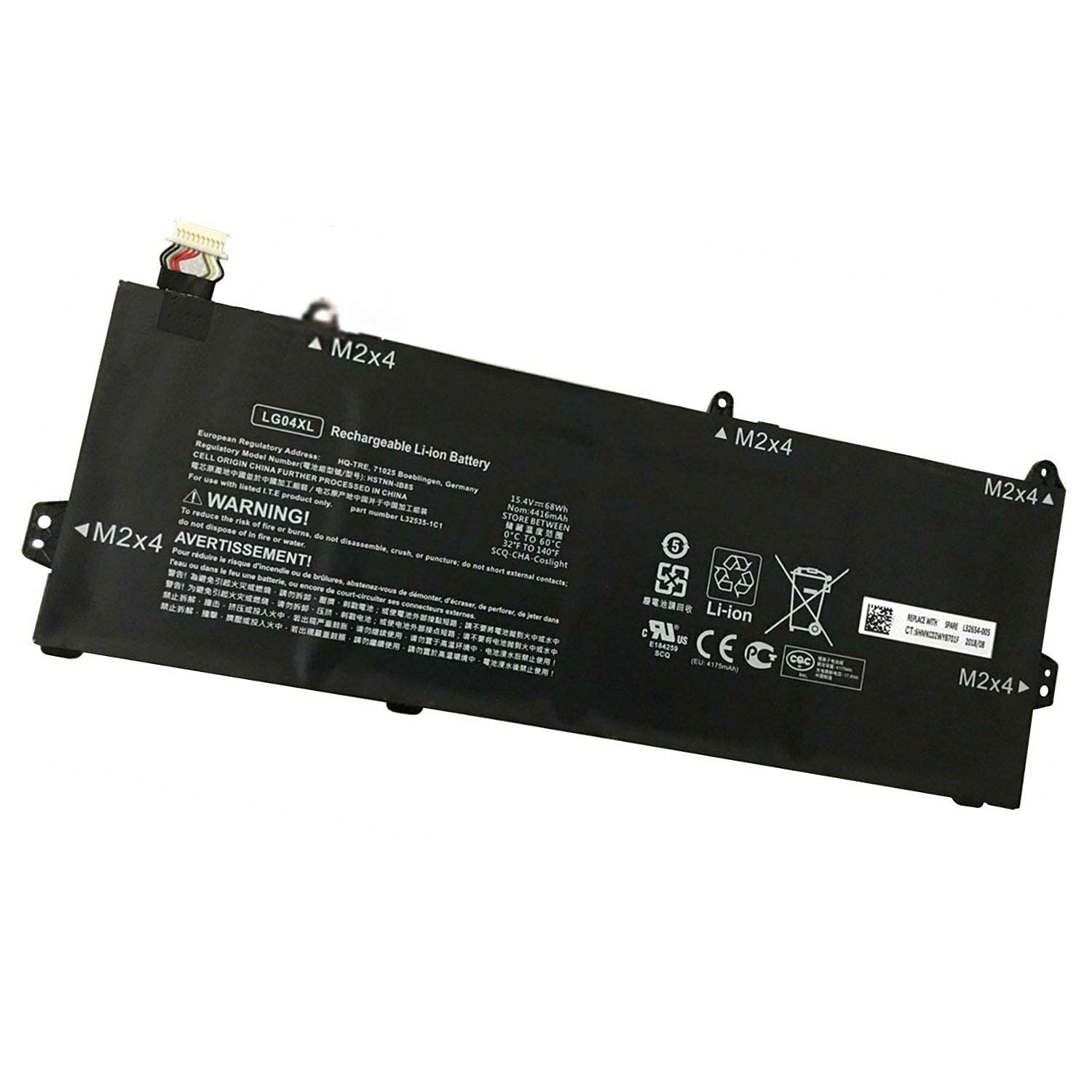 Battery for HP Pavilion 15-CS1001LA Series Laptop (LG04XL)